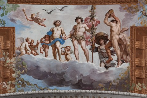 Sassuolo, Este Ducal Palace, the Bacchus Gallery