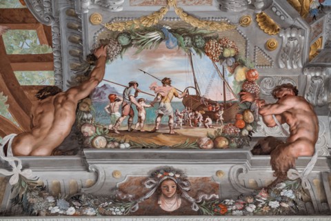 Sassuolo, Este Ducal Palace, the Bacchus Gallery