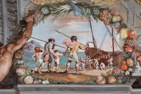 Sassuolo, Este Ducal Palace, the Bacchus Gallery