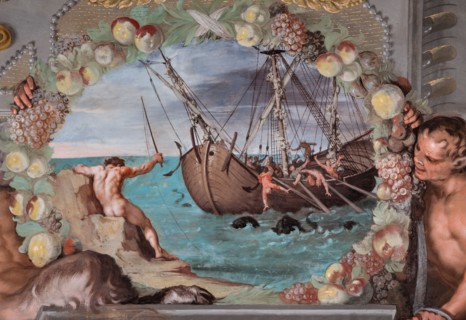 Sassuolo, Este Ducal Palace, the Bacchus Gallery
