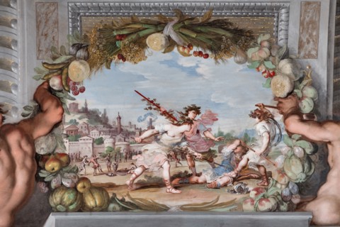 Sassuolo, Este Ducal Palace, the Bacchus Gallery
