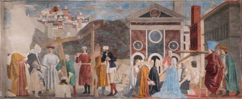 “Ritrovamento delle tre croci e verifica della Croce"
