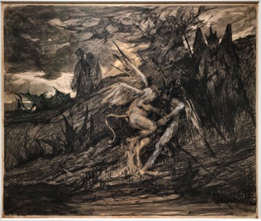 “Devils mauling each other. Hell