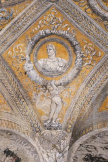 Ducal Palace: vault of the “Bridal Chamber or Camera Picta", which is a room located in the