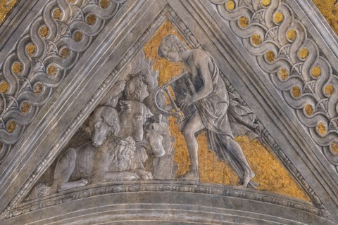 Ducal Palace: vault of the “Bridal Chamber or Camera Picta", which is a room located in the