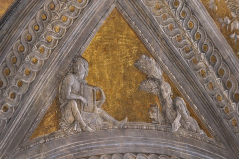 Ducal Palace: vault of the “Bridal Chamber or Camera Picta", which is a room located in the