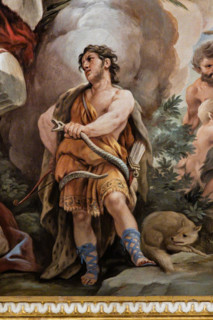 Palazzo Medici Riccardi, Galleria degli specchi (o Sala Luca Giordano): “Allegoria della Fortezza”,