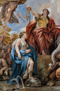 Palazzo Medici Riccardi, Galleria degli specchi (o Sala Luca Giordano): “Allegoria della