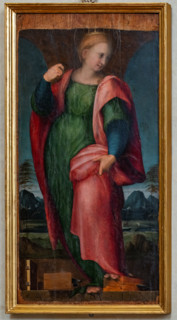 “S. Caterina d’Alessandria”, di Jacopo Carucci detto il Pontormo, 1511-25, olio su tavola