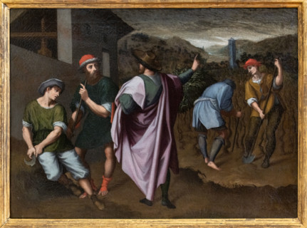 “Parable of the Vineyard: the Call”, by the Tuscan school, from Andrea del Sarto, second half of