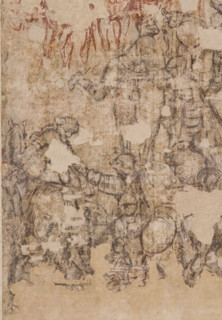 Ducal Palace, Hall of the Popes, south-east wall: “Tournament of Knights” or “Tournament-Battle