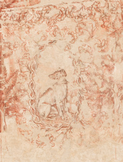 Palazzo Ducale, Pisanello room, north-east wall: “Tournament-Battle of Louvezerp”, 1430-1433, by