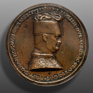 “Filippo Maria Visconti”, medaglia in bronzo di Pisanello (Antonio di Puccio Pisano), dopo 1441