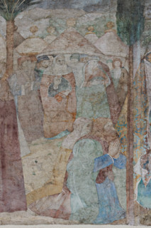 Pisa, Monumental Cemetery: 
“Aaron’s Rod and the Bronze Serpent”, frescoes by Benozzo Gozzoli,