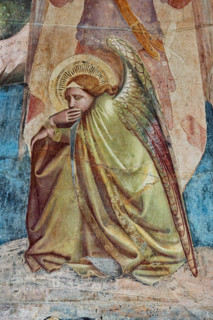 Pisa, Camposanto monumentale:
“Giudizio Universale”.  Affreschi di Buonamico Buffalmacco,