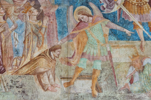 Pisa, Monumental Cemetery: "The Last Judgement”. Frescoes by Buonamico Buffalmacco, 1336/1341