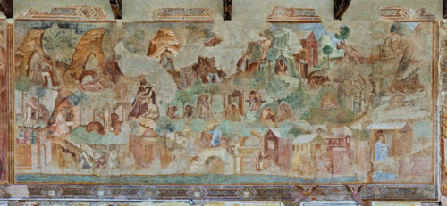 Pisa, Camposanto Monumentale: “Tebaide”,
storie degli Eremiti e dei Santi Padri ispirate alla