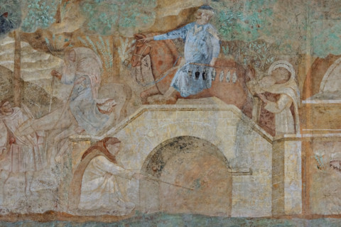 Pisa, Camposanto Monumentale: “Tebaide”,
storie degli Eremiti e dei Santi Padri ispirate alla