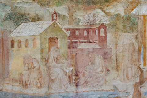 Pisa, Camposanto Monumentale: “Tebaide”,
storie degli Eremiti e dei Santi Padri ispirate alla