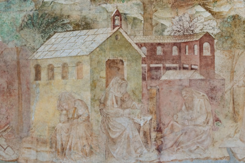 Pisa, Camposanto Monumentale: “Tebaide”,
storie degli Eremiti e dei Santi Padri ispirate alla