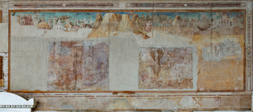 Pisa, Camposanto monumentale:
“Pazienza di Giobbe ”, affreschi di Taddeo Gaddi, 1341/1342