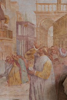 Pisa, Camposanto monumentale:
 “Monito di Elia e morte di re Ozia”;
affreschi di Zaccaria