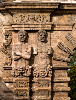 Palermo, The Royal Palace or Palazzo dei Normanni (Palace of the Normans), Porta Nuova Tower:
