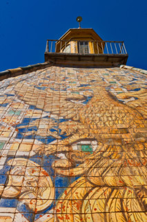 Palermo, The Royal Palace or Palazzo dei Normanni (Palace of the Normans), the Porta Nuova Tower: