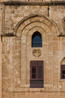 Palermo, The Royal Palace or Palazzo dei Normanni (Palace of the Normans): view of the North-East