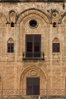 Palermo, The Royal Palace or Palazzo dei Normanni (Palace of the Normans): view of the North-East
