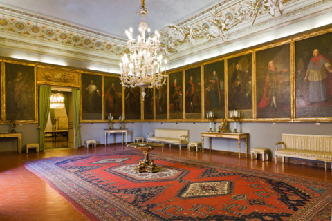 Palermo, The Royal Palace or Palazzo dei Normanni (Palace of the Normans), The Royal Apartment,