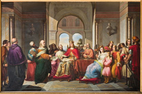Palermo, The Royal Palace or Palazzo dei Normanni (Palace of the Normans), The Royal Apartment,