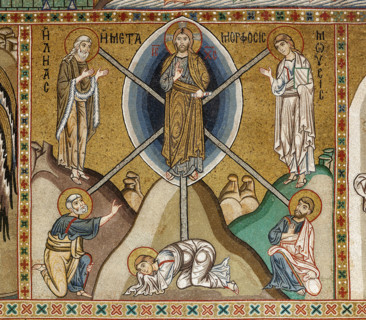 Palermo, Palazzo Reale o Palazzo dei Normanni,  Cappella Palatina (Basilica),navata centrale, ciclo