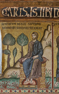 Palermo, Palazzo Reale o Palazzo dei Normanni,  Cappella Palatina (Basilica), ciclo di mosaici