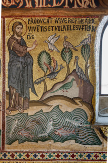 Palermo, Palazzo Reale o Palazzo dei Normanni,  Cappella Palatina (Basilica), ciclo di mosaici