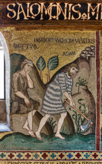 Palermo, Palazzo Reale o Palazzo dei Normanni,  Cappella Palatina (Basilica), ciclo di mosaici