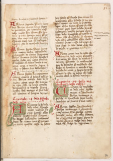 Erbario di Trento (Manoscritto n° 1591), XVI secolo, carta 50 recto.

[ENG]
Herbarium of Trento