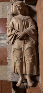 Modena, Duomo, interno, navata destra: monumento funerario dedicato a Francesco Molza; di