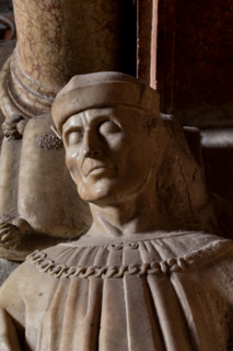 Modena, Duomo, interno, navata destra: monumento funerario dedicato a Francesco Molza; di