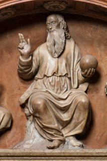 Modena, Duomo, interno, navata destra: monumento funerario dedicato a Francesco Molza; di