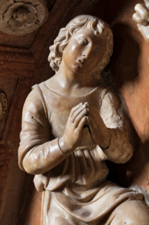 Modena, Duomo, interno, navata destra: monumento funerario dedicato a Francesco Molza; di