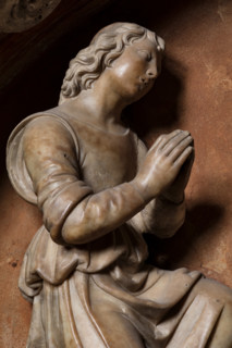Modena, Duomo, interno, navata destra: monumento funerario dedicato a Francesco Molza; di