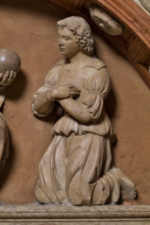 Modena, Duomo, interno, navata destra: monumento funerario dedicato a Francesco Molza; di