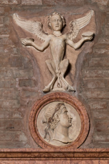 Modena, Duomo, interno, navata destra: monumento funerario dedicato a Francesco Molza; di