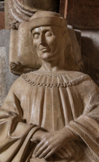 Modena, Duomo, interno, navata destra: monumento funerario dedicato a Francesco Molza; di