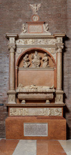 Modena, Duomo, interno, navata destra: monumento funerario dedicato a Francesco Molza; di