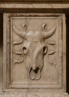 Modena, Duomo, interno, navata destra: monumento funerario dedicato a Francesco Molza; di