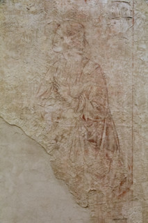 Pisa, Museo delle sinopie:
“Annunciazione”, sinopia di Benozzo Gozzoli, preparatoria agli