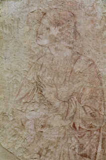 Pisa, Museo delle sinopie:
“Annunciazione”, sinopia di Benozzo Gozzoli, preparatoria agli