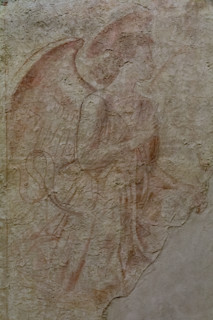 Pisa, Museo delle sinopie:
“Annunciazione”, sinopia di Benozzo Gozzoli, preparatoria agli